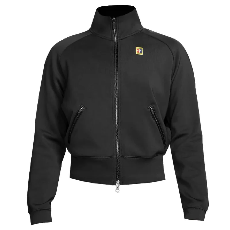 Nike Women's Heritage Jacket - Black Chenille Jacket Brocade Jacket Lace Jacket