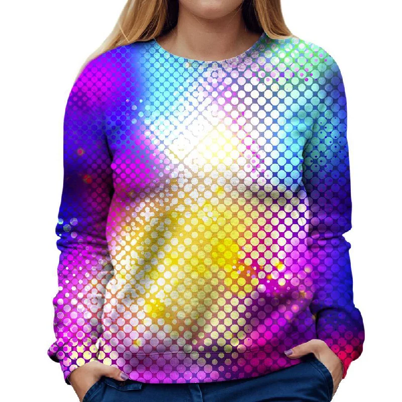 Hues Womens Sweatshirt Hoodie with High-Low Hem Asymmetrical Trendy