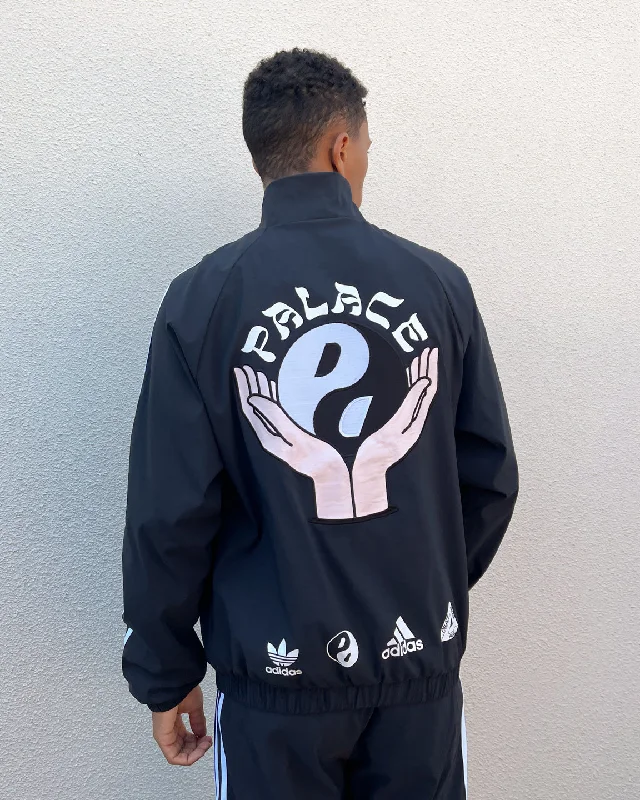 Palace Palace X Adidas Palace Wellness Center Zip Jacket Black Notch Collar Jacket Peter Pan Collar Jacket Cowl Neck Jacket Palace Palace X Adidas Palace Wellness Center Zip Jacket Black Notch Collar Jacket Peter Pan Collar Jacket Cowl Neck Jacket