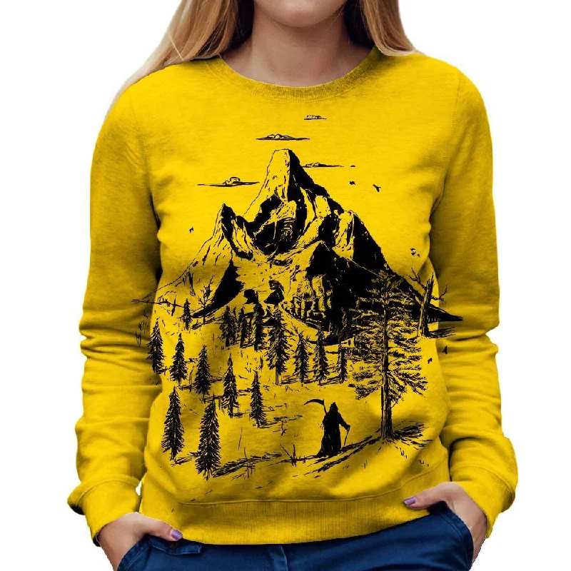 Home Sweet Home Womens Sweatshirt Hoodie with Strings Custom Fit Adjustable