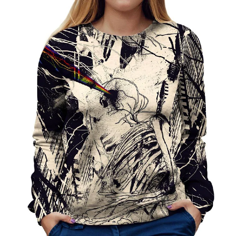 Envision Womens Sweatshirt Hoodie with Back Slit Movement Comfort