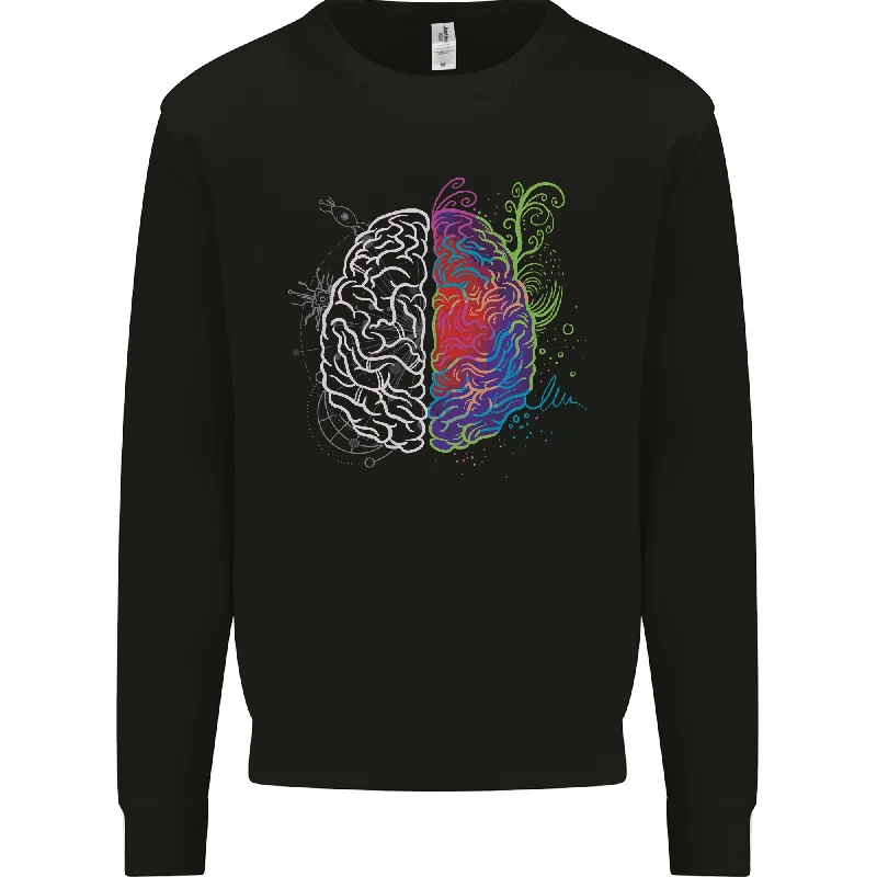 Artistic Technical Brain Artist Engineer Mens Sweatshirt Jumper Hoodie Sweatshirt Pullover