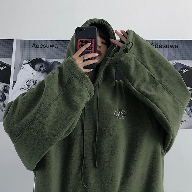 Deeptown Harajuku Fleece Women Hoodies Oversized Streetwear Vintage Hoodie with Side Slits Relaxed Casual Deeptown Harajuku Fleece Women Hoodies Oversized Streetwear Vintage Hoodie with Side Slits Relaxed Casual