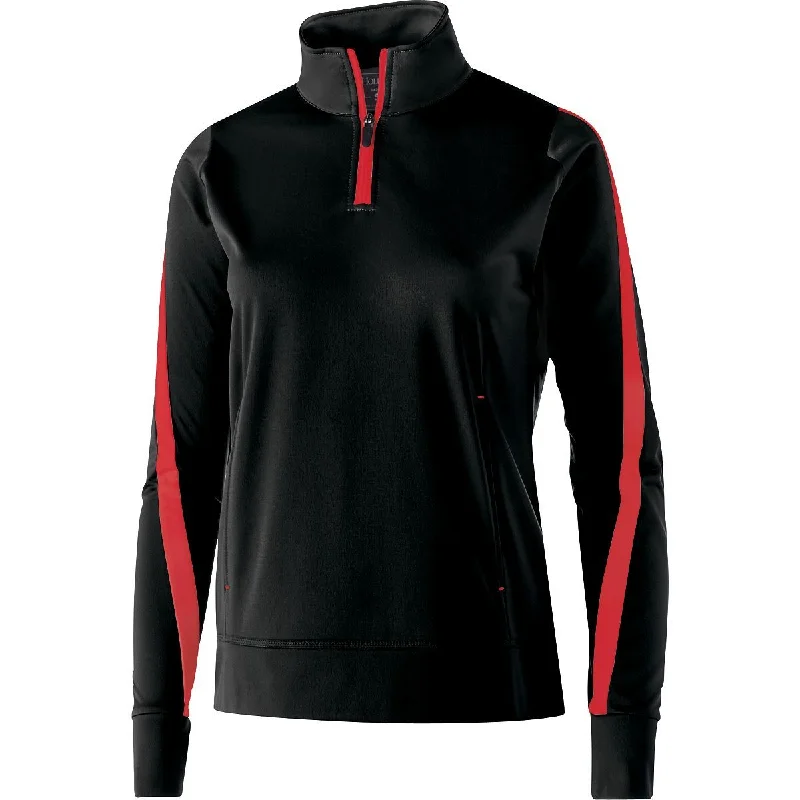 BLACK/SCARLET