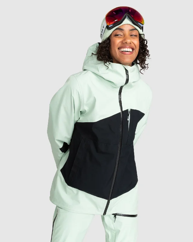 Womens Gore-Tex Lunalite 3L Snow Jacket Tailored Jacket Straight Jacket A-Line Jacket Womens Gore-Tex Lunalite 3L Snow Jacket Tailored Jacket Straight Jacket A-Line Jacket