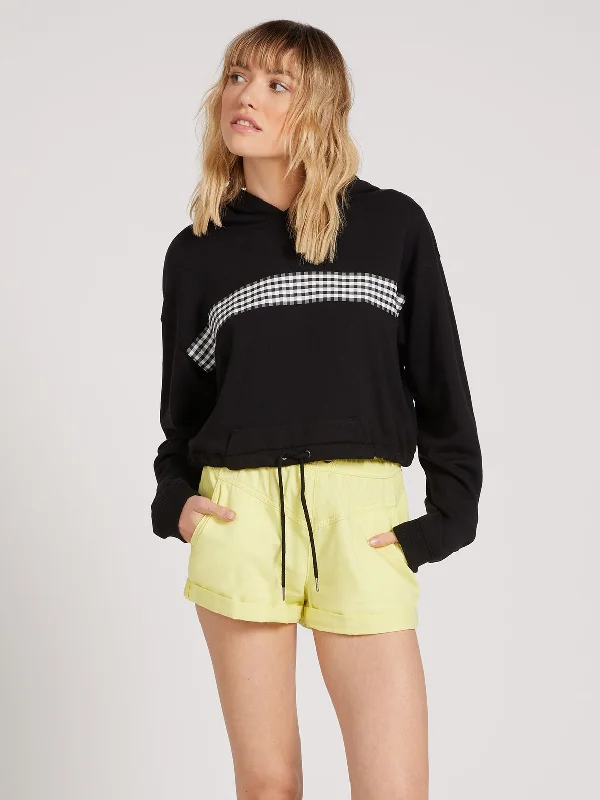 Volcom W Coco Hoodie Hoodie with Embroidery Detailed Premium