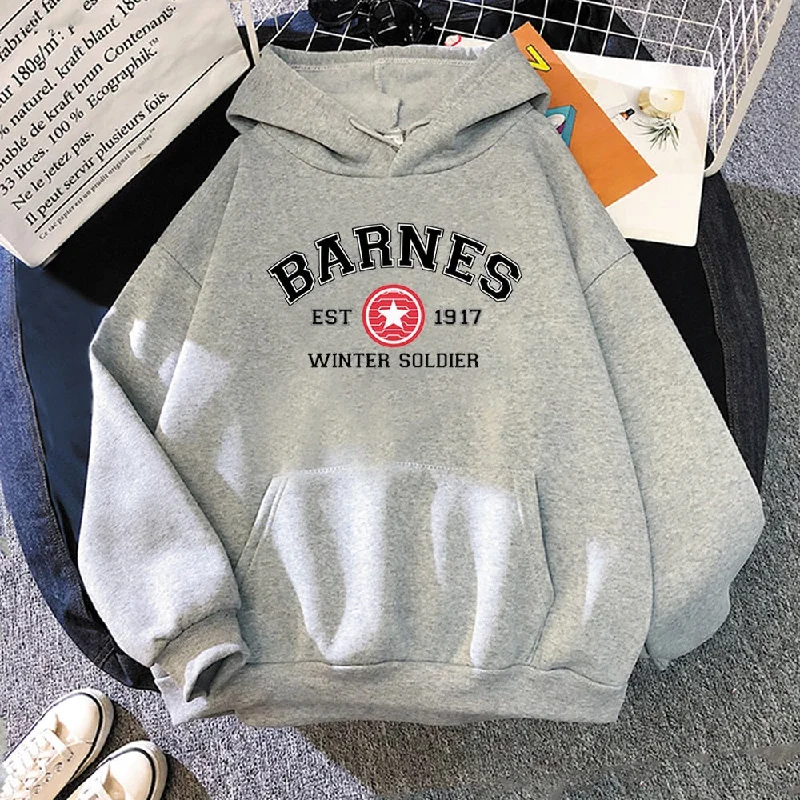 Barnes 1917 Sweatshirt | Barnes 1917 Crewneck | Barnes Clothing | Hoodie with Lining Warm Insulated