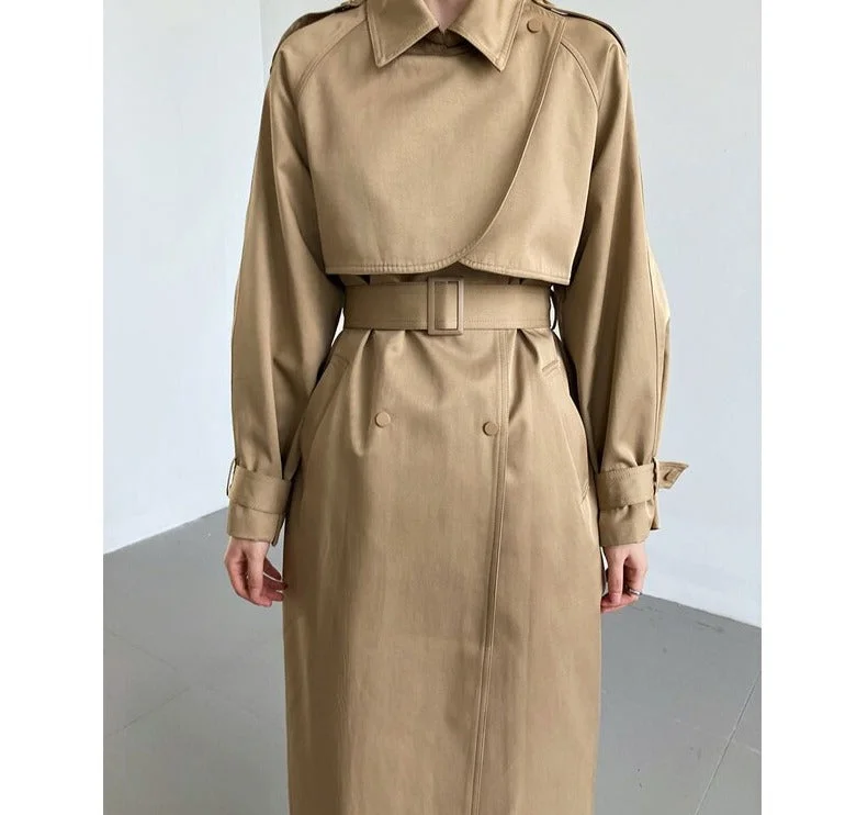 Wjczt Stylish Winter Women Long Trench Coats Thick Double Breasted Belted Jacket Casual Warm Female Long Overcoat Print Jacket Jacquard Jacket Embroidered Jacket Wjczt Stylish Winter Women Long Trench Coats Thick Double Breasted Belted Jacket Casual Warm Female Long Overcoat Print Jacket Jacquard Jacket Embroidered Jacket