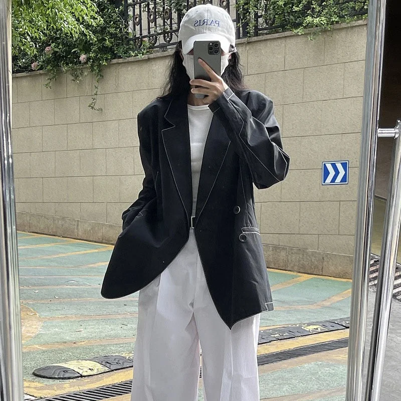 Wjczt Spring Autumn Women's Casual Solid Color Pocket Decorative Loose Jacket Cotton Jacket Linen Jacket Terry Jacket Wjczt Spring Autumn Women's Casual Solid Color Pocket Decorative Loose Jacket Cotton Jacket Linen Jacket Terry Jacket