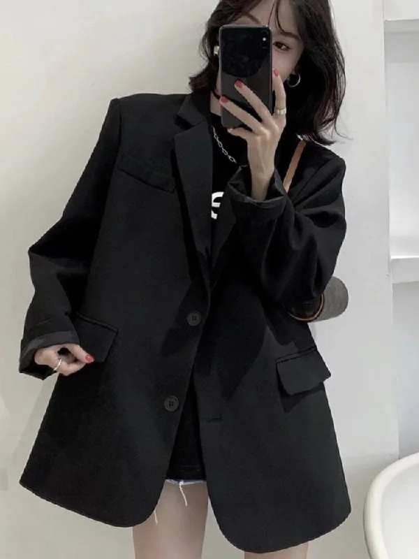 Wjczt Fall Jacket for Women Grace Solid Color Casual Pocket Design Style Professional Fashion Office Lady Women Jacket Suit Blazer Denim Jacket Leather Jacket Suede Jacket Wjczt Fall Jacket for Women Grace Solid Color Casual Pocket Design Style Professional Fashion Office Lady Women Jacket Suit Blazer Denim Jacket Leather Jacket Suede Jacket