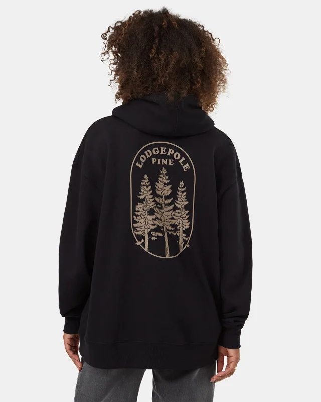Lodgepole Oversized Hoodie Hoodie with Turtle Neck Cozy Winter