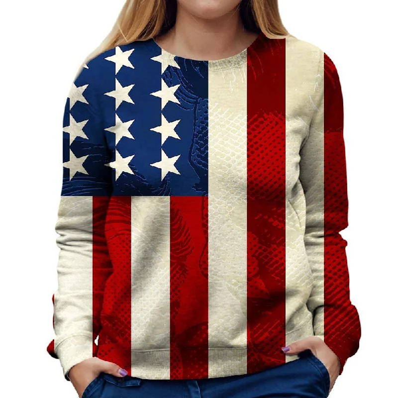 The Dream Womens Sweatshirt Hoodie with High-Low Hem Asymmetrical Trendy