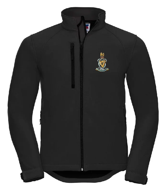 Queen's Royal Hussars Embroidered 3 Layer Softshell Jacket Faux Fur Jacket Real Fur Jacket Shearling Jacket Queen's Royal Hussars Embroidered 3 Layer Softshell Jacket Faux Fur Jacket Real Fur Jacket Shearling Jacket