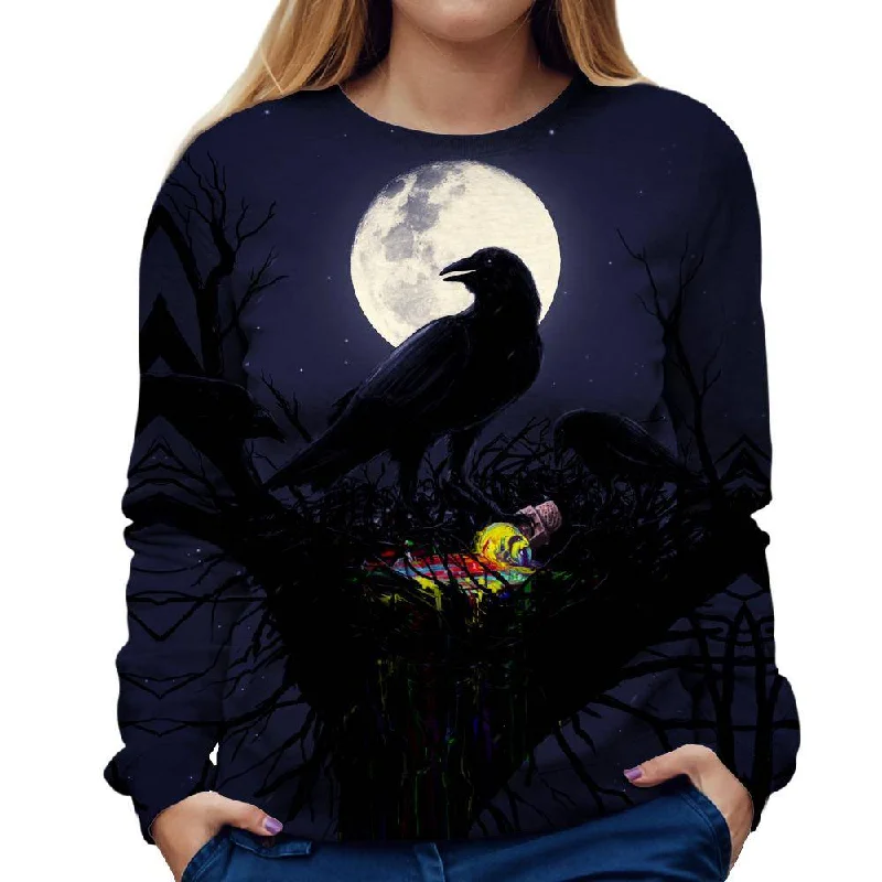 It's Ice Cream Time Womens Sweatshirt Hoodie with Ribbed Cuffs Snug Fit Comfort