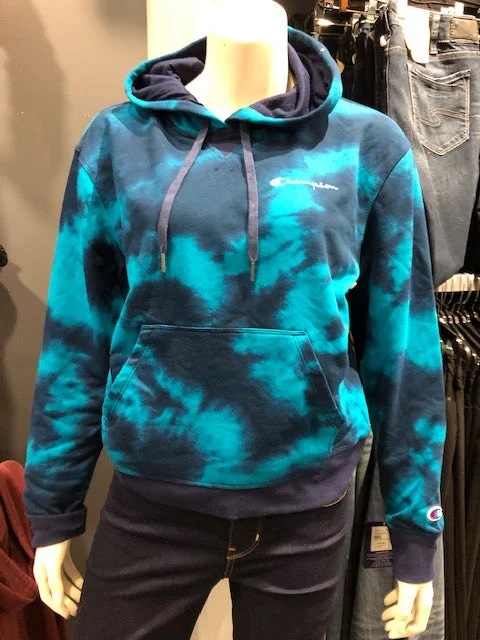 Champion Campus French Terry Hoodie Hoodie with Sequins Glamorous Eye-catching