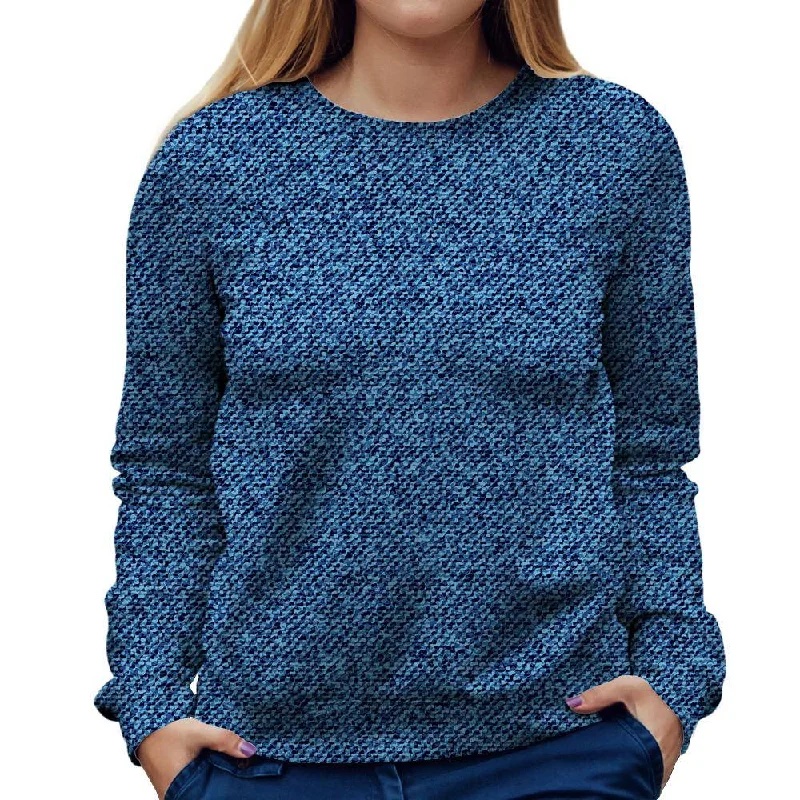 Painted Dots Womens Sweatshirt Hoodie with Cropped Fit Short Trendy