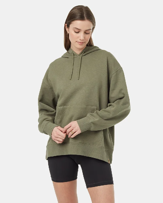 TreeFleece Oversized Hoodie Hoodie with Velcro Closure Adjustable Secure