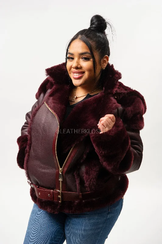 Women's Angela Real Sheepskin Biker Jacket Appliqued Jacket Beaded Jacket Sequined Jacket Women's Angela Real Sheepskin Biker Jacket Appliqued Jacket Beaded Jacket Sequined Jacket