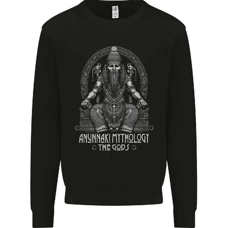 Anunnaki God Mens Sweatshirt Jumper Hoodie with Lining Warm Insulated