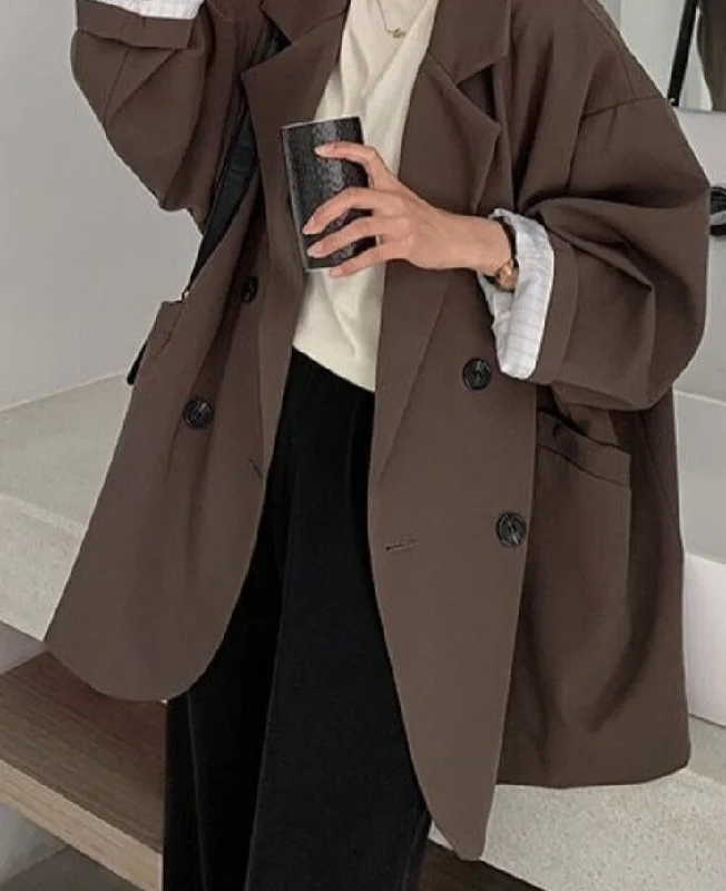 Wjczt Suit Jacket Female 2022 Spring and Autumn New Long Sleeve Loose Fashion Temperament Commuter Leisure Joker Jacket Suit Nylon Jacket Polyester Jacket Spandex Jacket Wjczt Suit Jacket Female 2022 Spring and Autumn New Long Sleeve Loose Fashion Temperament Commuter Leisure Joker Jacket Suit Nylon Jacket Polyester Jacket Spandex Jacket