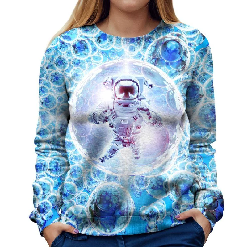 Infinite Galaxy Womens Sweatshirt Graphic Hoodie Design Print