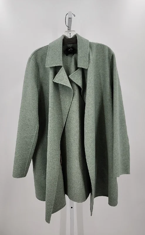 Theory Coats (Pre-owned) Faux Fur Real Fur Shearling