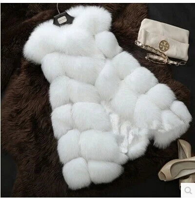 Arrival Winter Warm Fashion Women Import Coat Fur Vest High-Grade Faux Fur Coat Fox Fur Long Vest Plus Size Cardigan Sweater Pullover Arrival Winter Warm Fashion Women Import Coat Fur Vest High-Grade Faux Fur Coat Fox Fur Long Vest Plus Size Cardigan Sweater Pullover