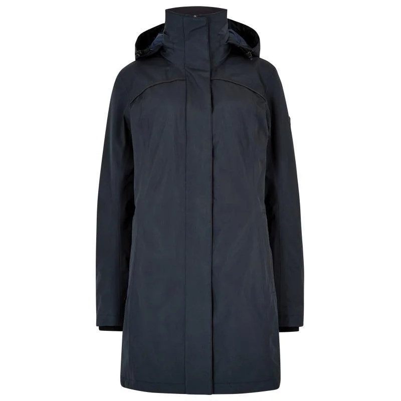Dubarry Beaufort GORE-TEX Ladies Packable Waterproof Coat - Navy Turtleneck Jacket Crew Neck Jacket V-Neck Jacket