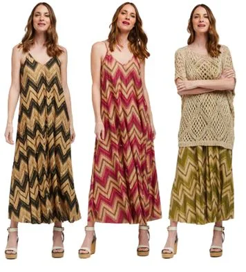 Anthea Lurex Dress
