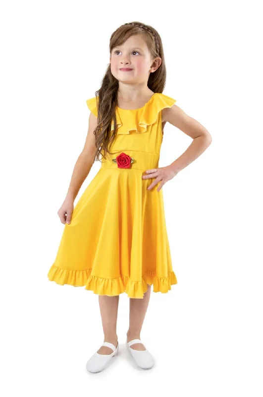 Yellow Beauty Twirl Dress XL