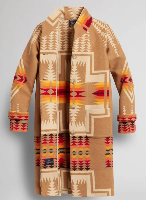 Pendleton HARDING ARCHIVE BLANKET COAT Fitted Loose Oversized