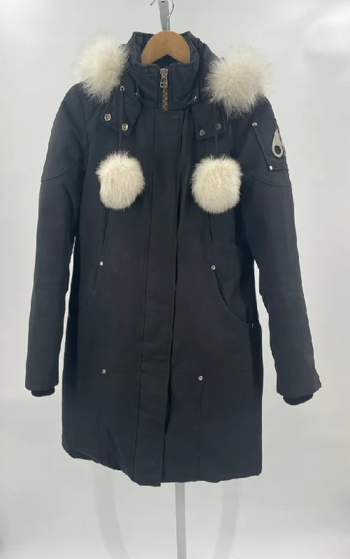 Moose Knuckles Coats (Pre-owned) Hook-and-Loop Buckled Tied