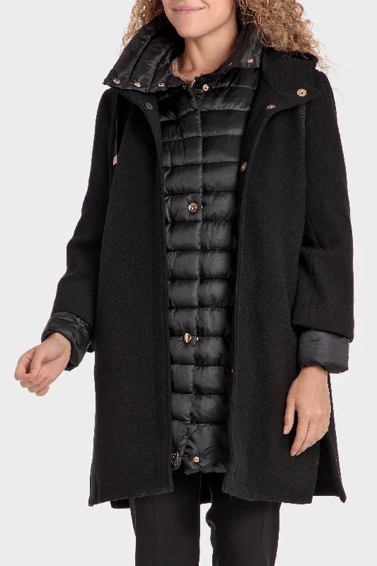 COAT Faux Fur Real Fur Shearling