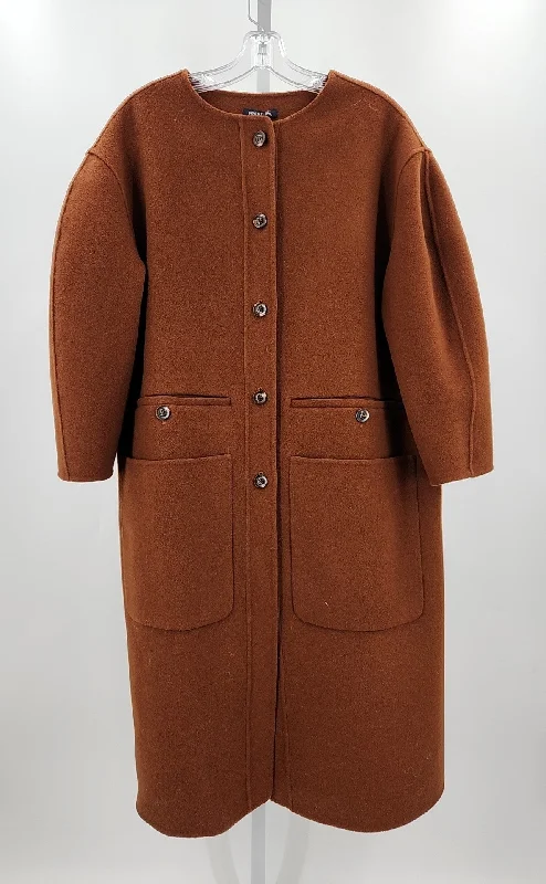 Soeur Coats (Pre-owned) Elasticated Drawstring Belted