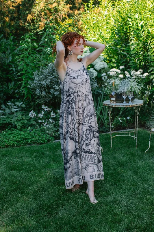 Peace Wine & Sunshine Boheme Slip Dress