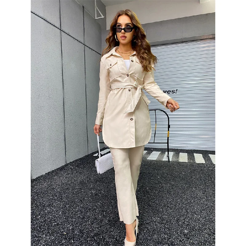 Autumn Winter Elegant Long PU Leather Women Coat Suede Jacket Faux Fur Jacket Puffer Jacket Autumn Winter Elegant Long PU Leather Women Coat Suede Jacket Faux Fur Jacket Puffer Jacket
