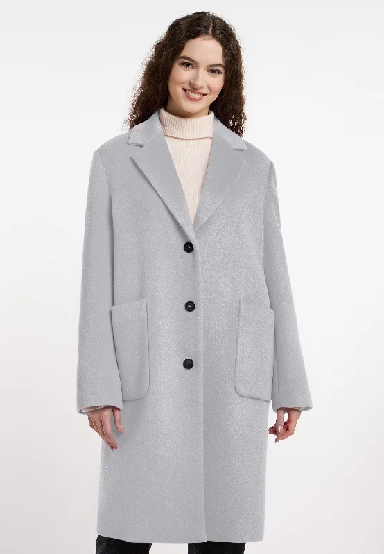 FRIEDA & FREDDIES OFF-WHITE COAT A-Line Ball Gown Mermaid