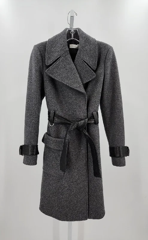 ALC Coats (Pre-owned) Sequined Lace Ribbed