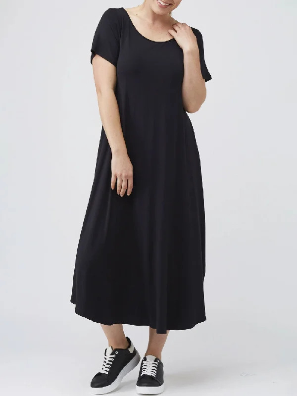 TANI SHORT SLEEVE TRI DRESS
