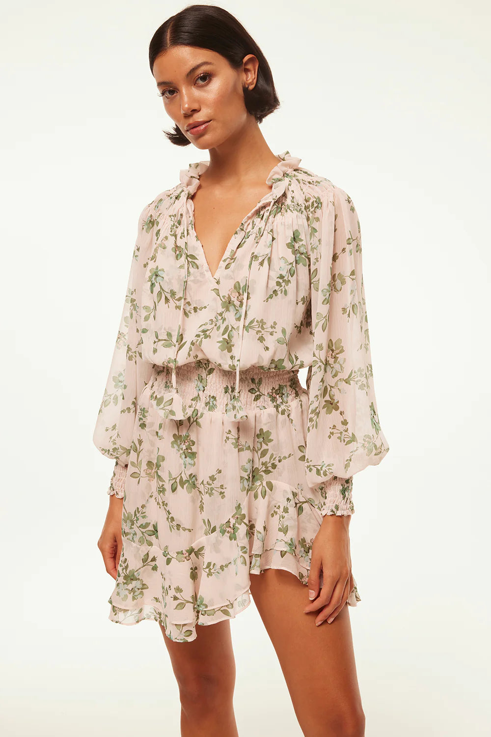 Almaha Dress White Sage Botanica - Misa