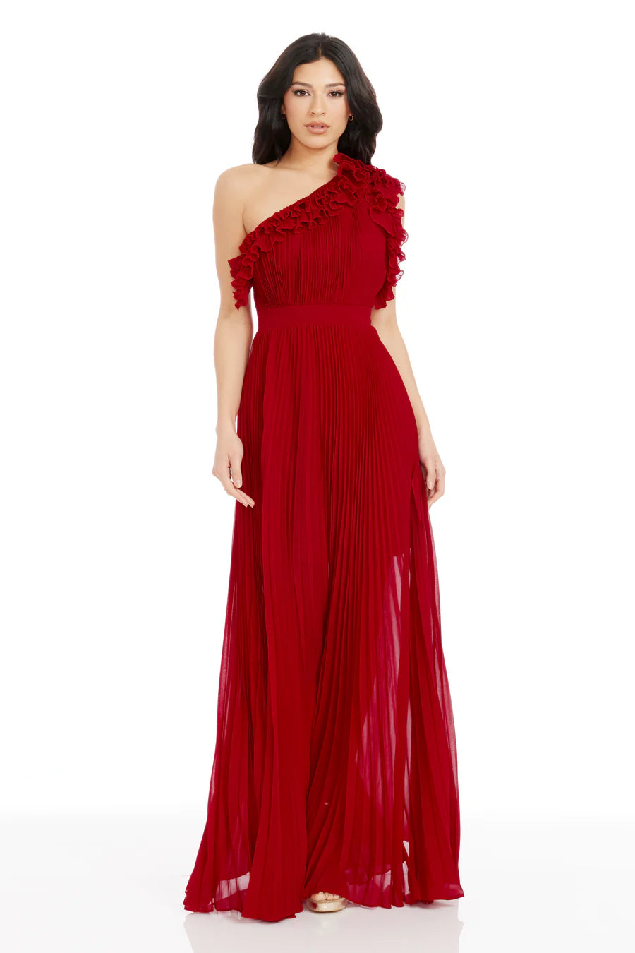 Vida Dress Garnet - Dress The Population