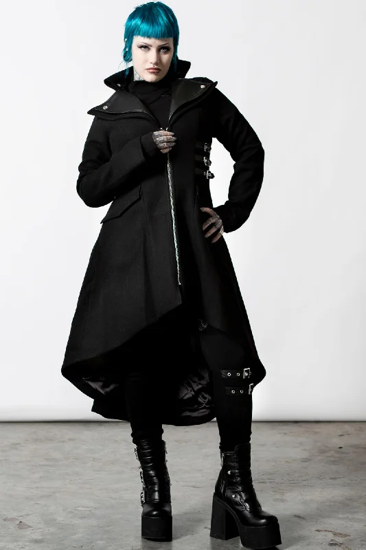 Act Of War Coat Zip Front Button Front Snap Front