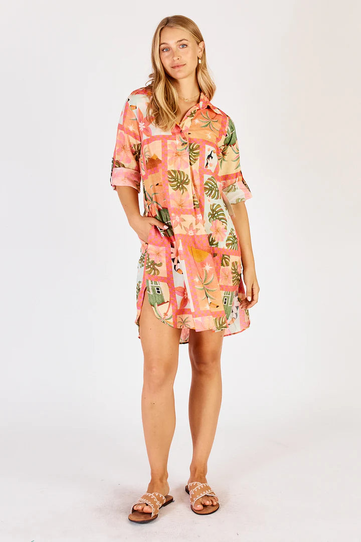 Audrey Shirtmaker Dress