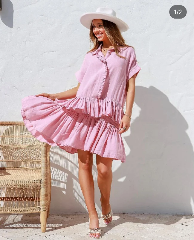 Elisa Linen Dress