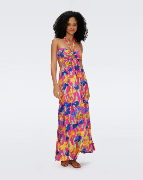 Ainslina Dress Dianthus Pink - Diane Von Furstenberg