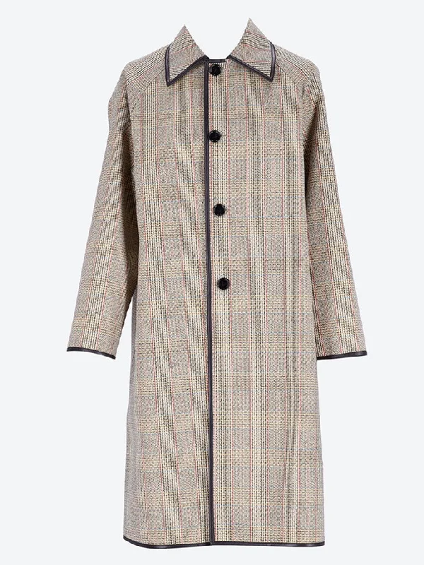 Long single breasted coat Down Puffer Quilted