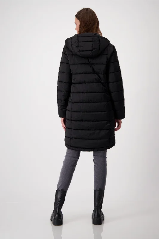 MONARI Black Coat Cardigan Sweater Pullover