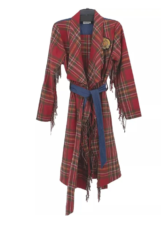 Camp Berkshire Plaid Crested Coat M Houndstooth Jacket Shearling Jacket Fleece Jacket Camp Berkshire Plaid Crested Coat M Houndstooth Jacket Shearling Jacket Fleece Jacket