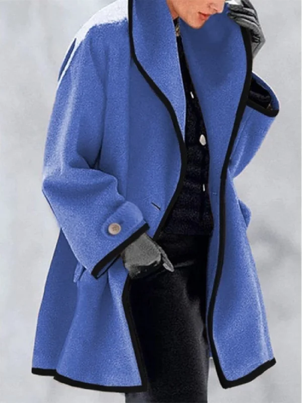 Women's Coat Fashion Autumn Multi Color Round Neck Loose Hooded Coat 2XL B-38594 Houndstooth Coat Plaid Coat Tartan Coat Women's Coat Fashion Autumn Multi Color Round Neck Loose Hooded Coat 2XL B-38594 Houndstooth Coat Plaid Coat Tartan Coat