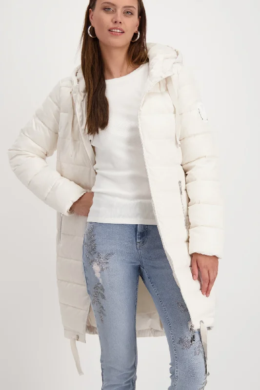 MONARI Cream Coat Vest Waistcoat Gilet